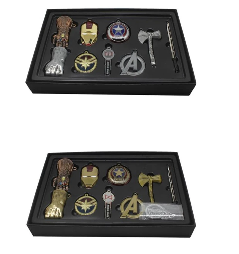 Многоцветные мультимстители 4 набора супергероев кольцо с орнаментом