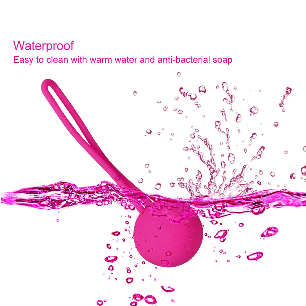 Умный шарик любви для вагинальной обтягивающей тренажеры Вибраторы Силиконовые