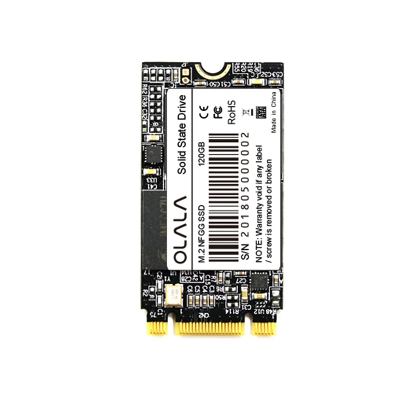 OLALA M.2 SSD 2242 NGFF M2 SATA 60 ГБ 120 240 480 Внутренний твердотельный жесткий диск для ПК