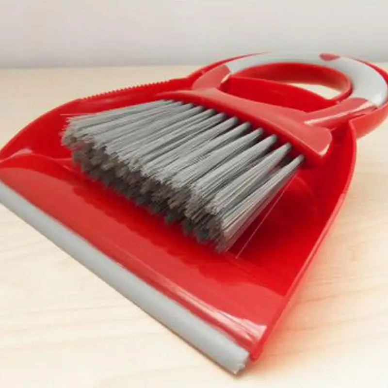 Мини Метла Совок набор клавиатура щетка компьютерная настольная Чистящая