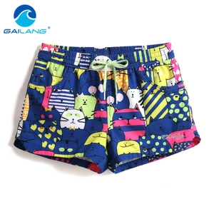 Женские быстросохнущие шорты-бермуды Gailang, Брендовые повседневные карго-купальники, летние бордшорты для женщин