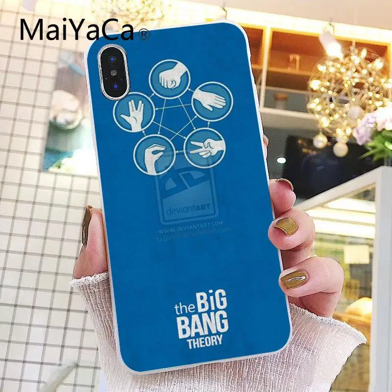 Maiyaca The Big Bang Theory Coque Shell чехол для телефона iPhone 8 7 6 6S Plus X XS MAX 5 5S SE XR 10 Fundas Capa