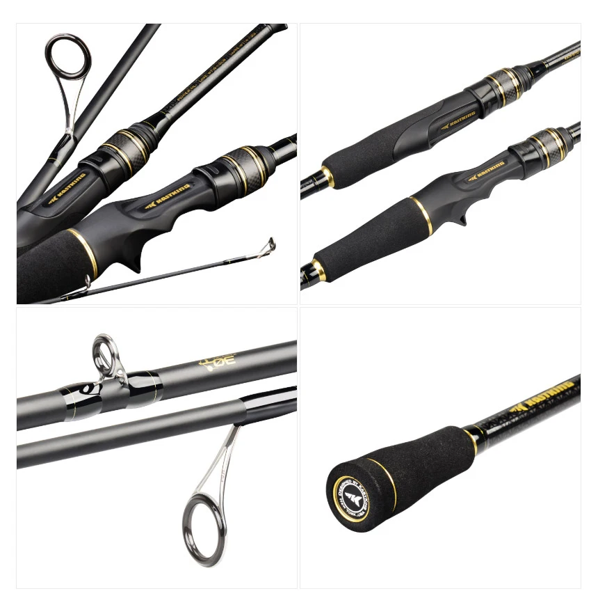 KastKing Stealth FUJI Guide Удочка спиннинговая литейная Удочка 1,93 М-2,13 м Сверхлегкая углеродная удочка для путешествий
