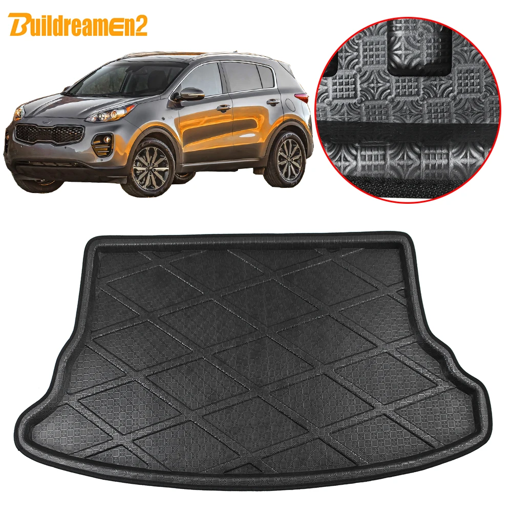 Buildreamen2 для Kia Sportage автомобиль хвост багажника коврик грузовой ковры коврики