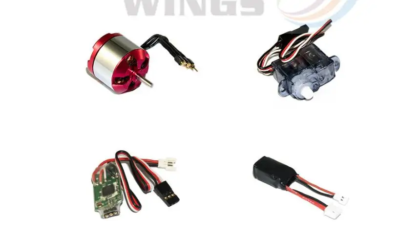 AEORC микро система питания комбо AB 100 (включая пропеллер мотор (KV 3700) ESC сервопривод
