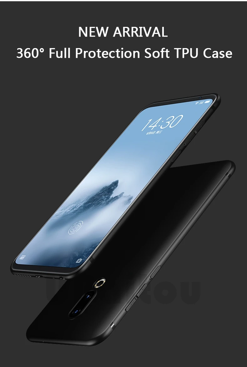 UPaitou чехол для MEIZU 16Xs 16th 15 Plus Lite 16 XS 16X M15 Чехол Ультра тонкая задняя крышка для Meizu 16th чехол