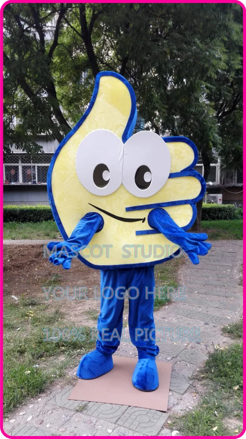 Костюм-талисман с пальцами для рук пять перчаток индивидуальный маскарадный