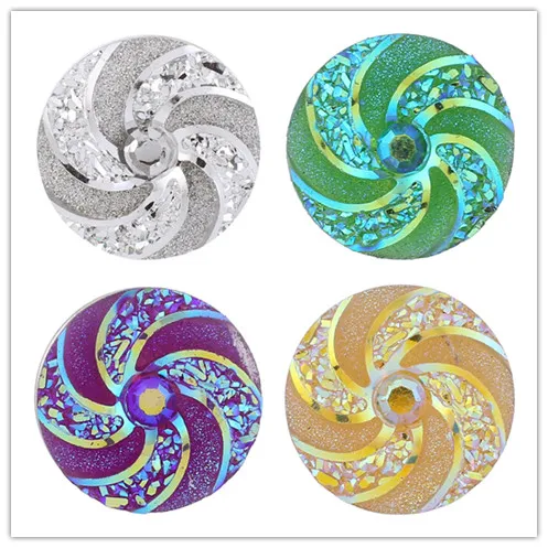 18 мм снимки каучуковая Пряжка для ювелирные украшения бусы браслеты ожерелье