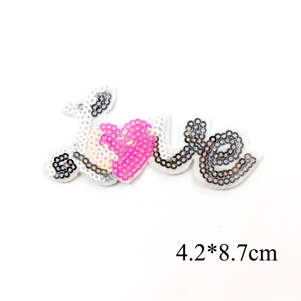 10 шт. нашивки с надписью Love Heart|heart iron on patch|iron patchesiron |