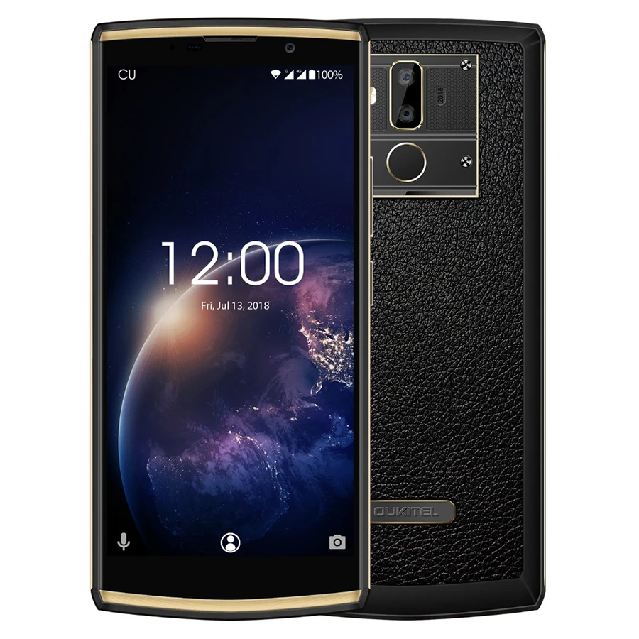 Мобильный телефон OUKITEL K7 Power 18:9 Full Display 6,0 ''FHD 2 Гб ОЗУ 16 Гб ПЗУ MT6750T Восьмиядерный 13 МП+ 5 Мп 10000 мАч 9 В/2 а отпечаток пальца