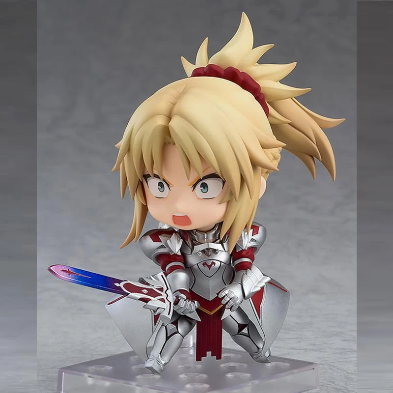 10 см Nendoroid Fate/apocripha Saber из красного абс и ПВХ окрашенные фигурки Коллекция игрушек куклы с коробкой