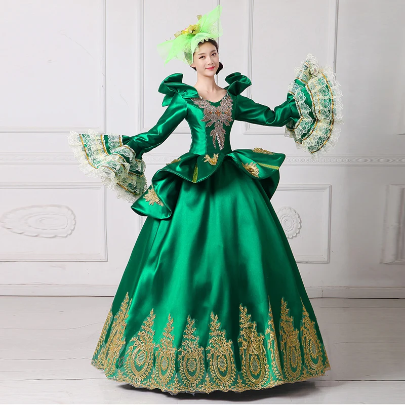 Индивидуальный заказ 2018 рококо маскарадное платье для танцевальной вечеринки 18