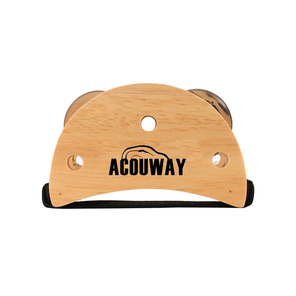Acouway эллиптический Cajon Drum Box Companion аксессуар черный цвет ноги Jingle бубен для ручных