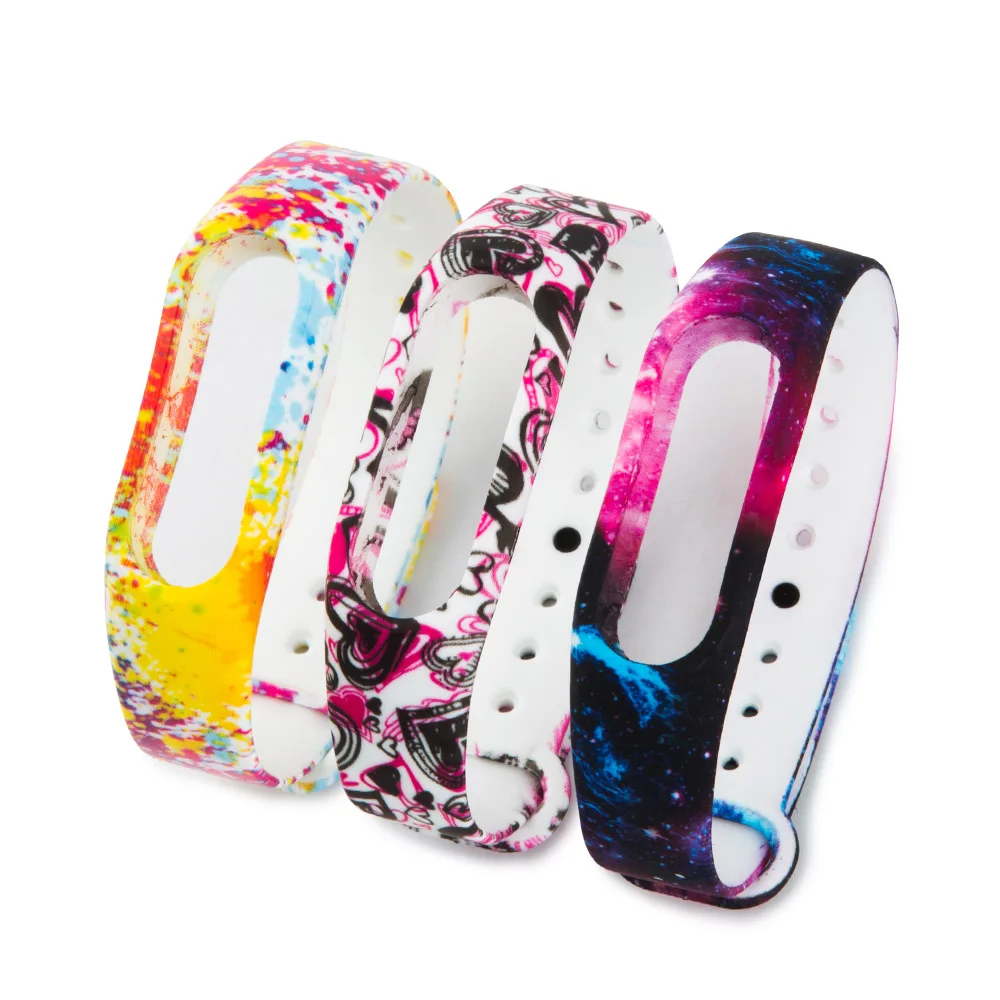 

Ремешок силиконовый для Xiaomi Mi Band 2, сменный Браслет для Mi Band 2, 3 шт.