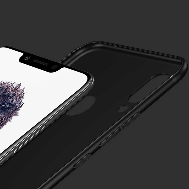 Матовый чехол для huawei Honor 8X мягкий Ультратонкий силиконовый из ТПУ защищенный