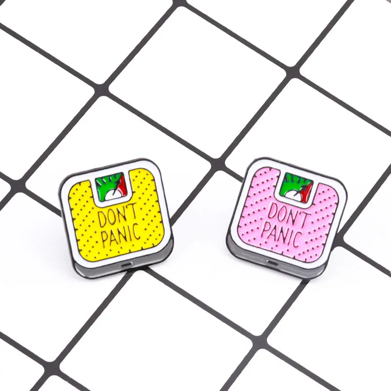 Заколки для похудения не Пакуется брошь с отворотом джинсы рубашка сумка