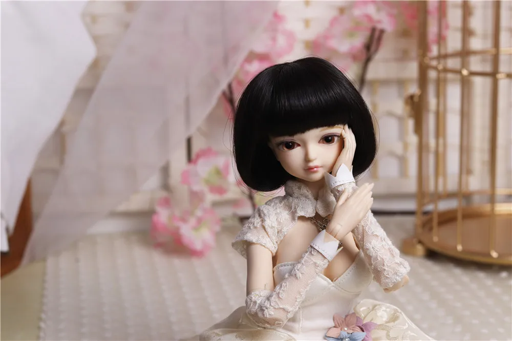 MMGIRL BJD кукла forturn days 1/4 45 см Сладкая девушка с макияж золотые длинные волосы сустава тела