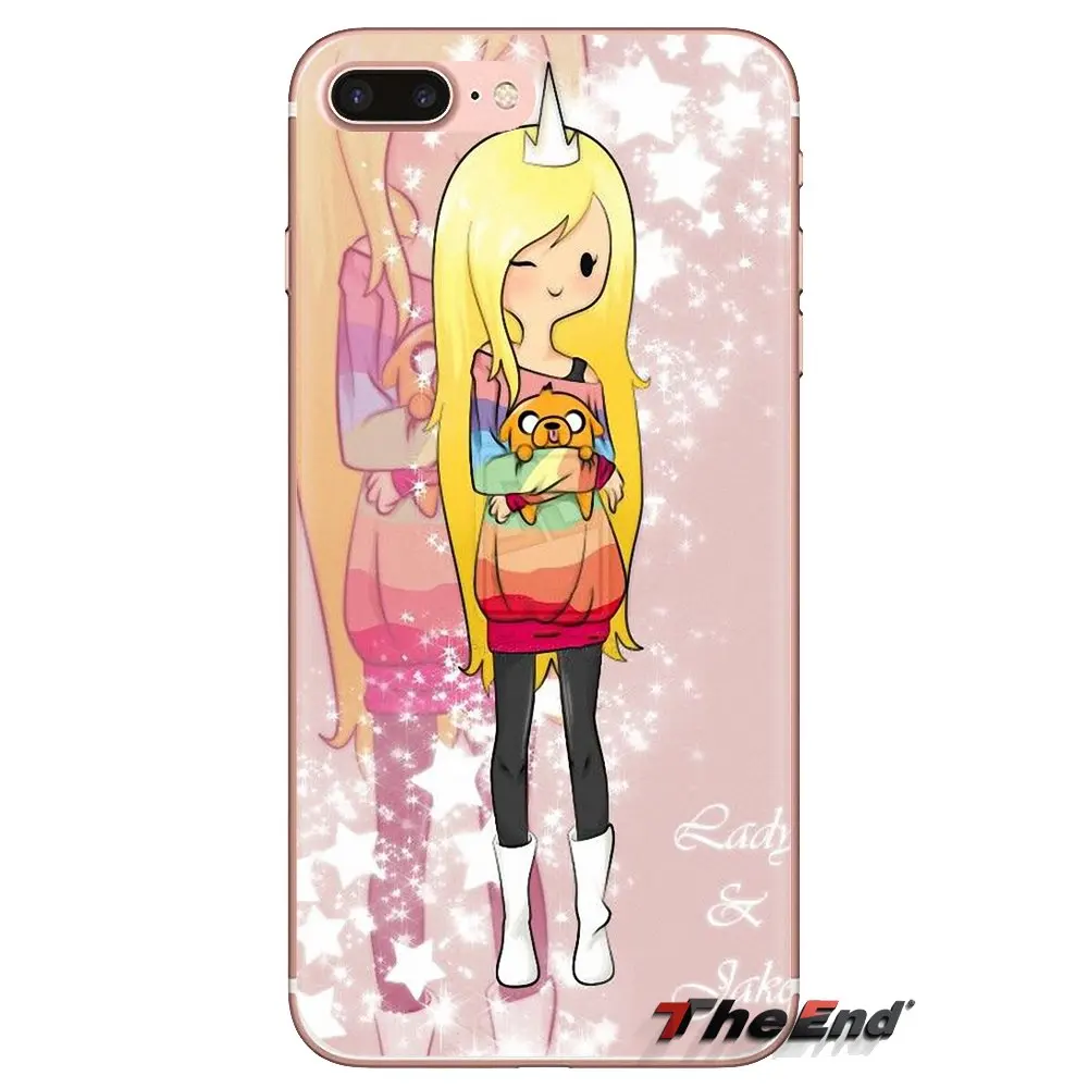 Время приключений с Джек Финн прозрачные ТПУ чехлы для iPod Touch Apple iPhone 4 4s 5 5S SE 5C 6 S 7 8