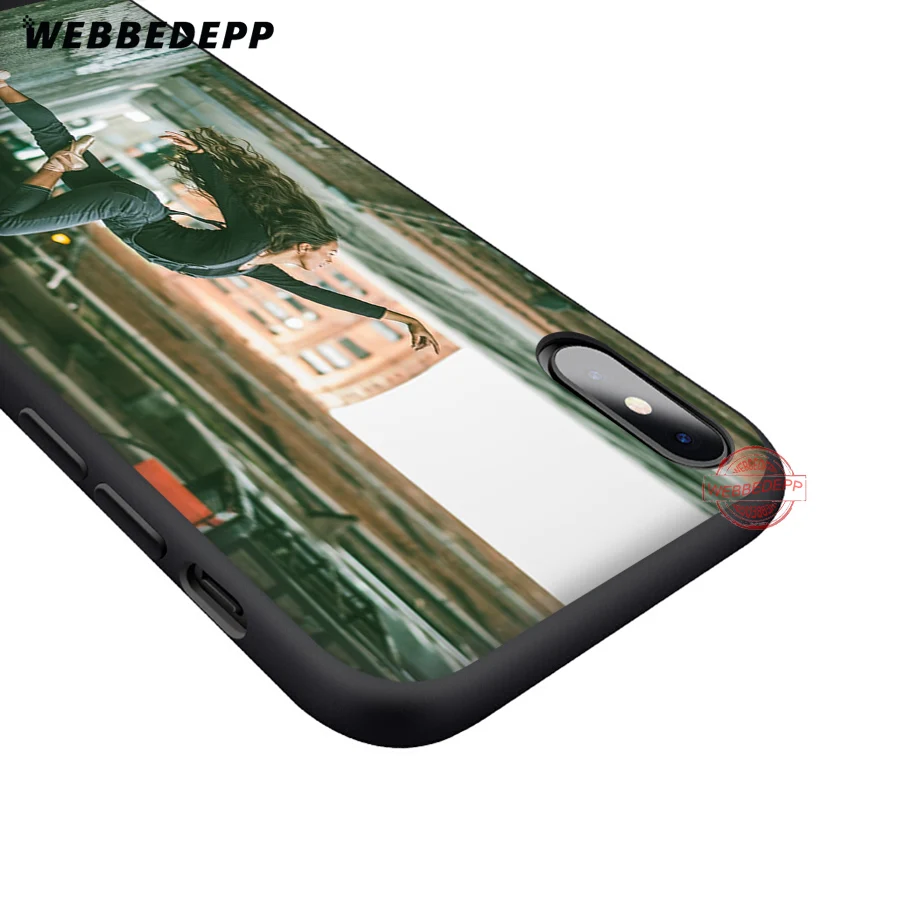 WEBBEDEPP Ballerina dancing girl Soft Silicone Case for iPhone 8 7 6S 6 Plus 11 Pro XS Max XR X 5 5S SE Back Shell | Мобильные