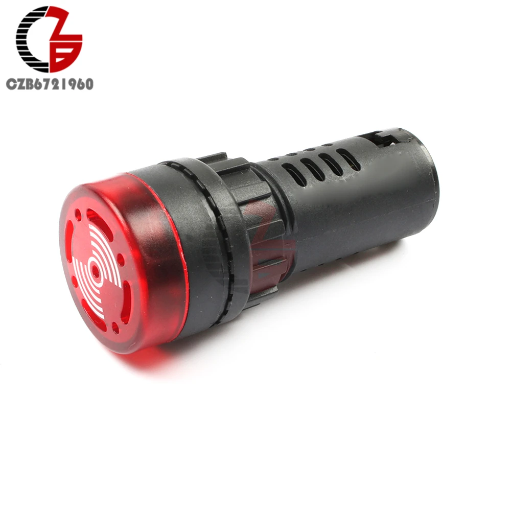 12V 24V 110V 220V светодиодный светильник Световой индикатор тревоги сигнальная лампа