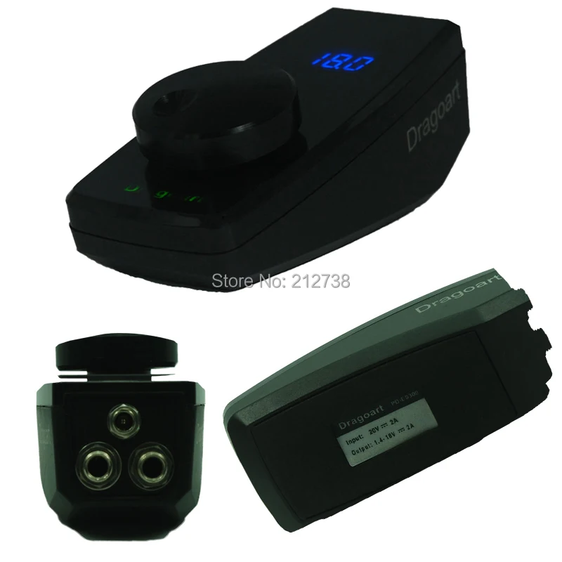 Цифровой блок питания для татуировок черный 2 А высокое качество с циферблатом