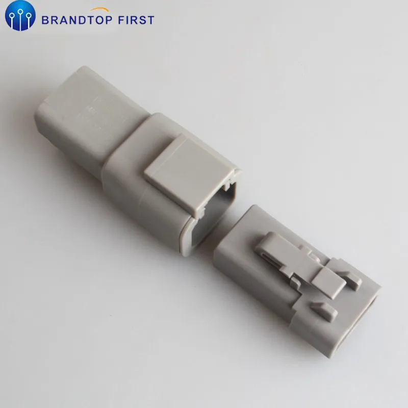 2 Pin печатные платы с прямым отводом тепла(DTP серии мужской женский Водонепроницаемый Электрический автоматический разъем DTP06-2S DTP04-2P для Deutsch