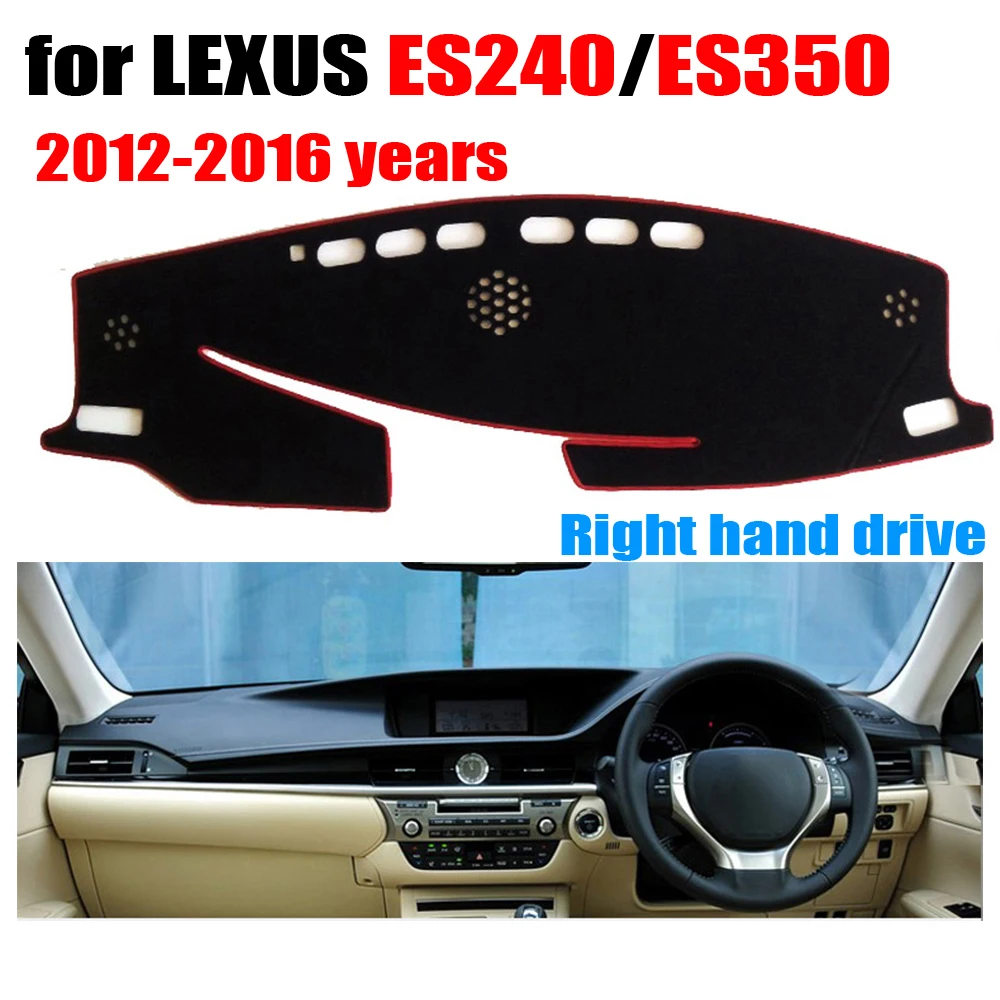 

Коврик для приборной панели автомобиля LEXUS new ES ES240 ES350 2012-2016 лет, коврик для приборной панели с правым рулем, чехлы для приборной панели, автом...
