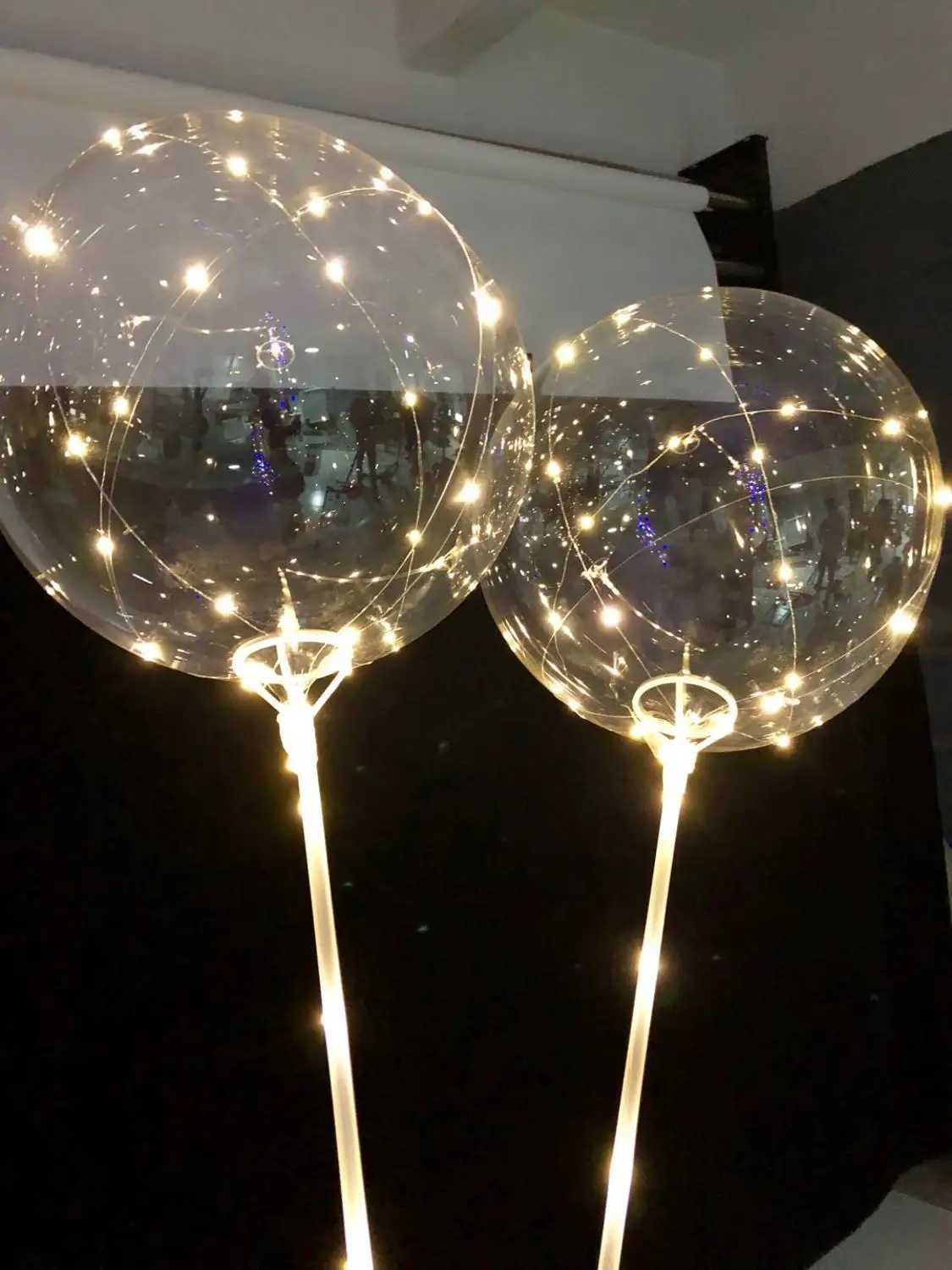 10/20 штук 20 дюймов globos светодиодных воздушных шаров гелием до надувные шары для