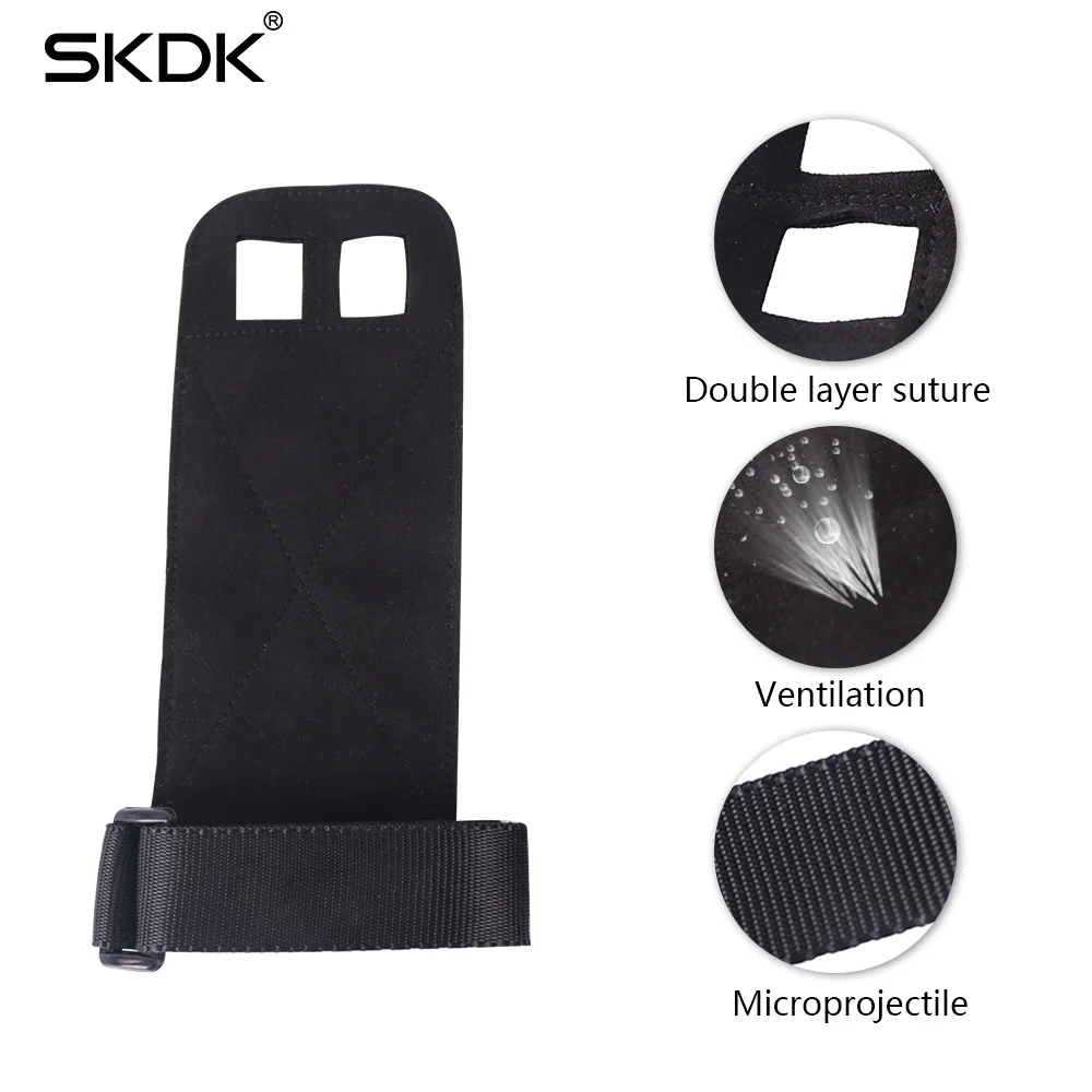 Перчатки SKDK для спортзала искусственная кожа перчатки кроссфита захваты фитнеса
