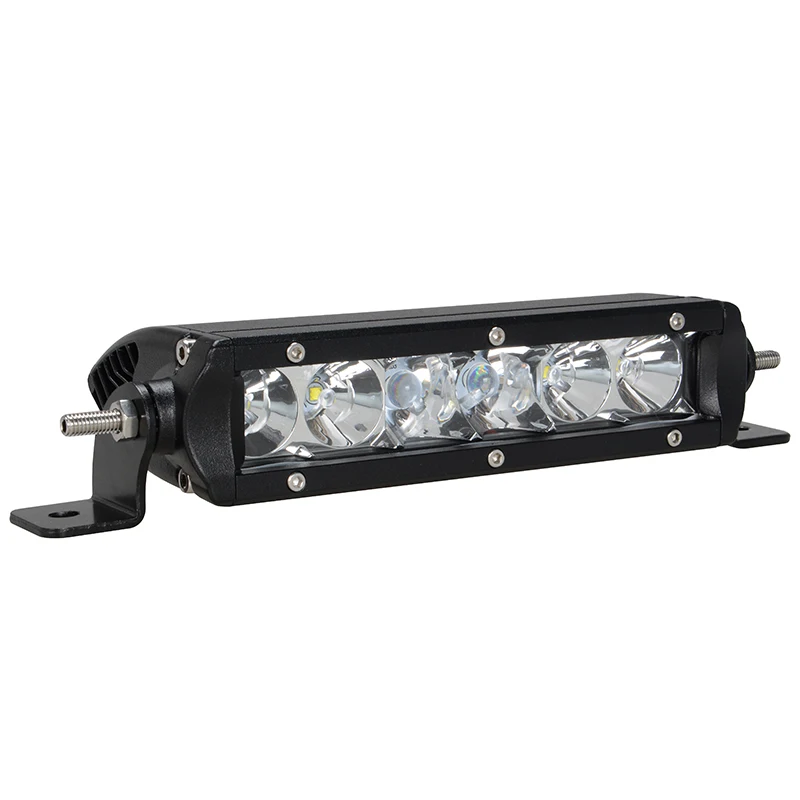 1 шт. 7 дюймовый 30 Вт Тонкий Однорядный светодиодный светильник для внедорожников