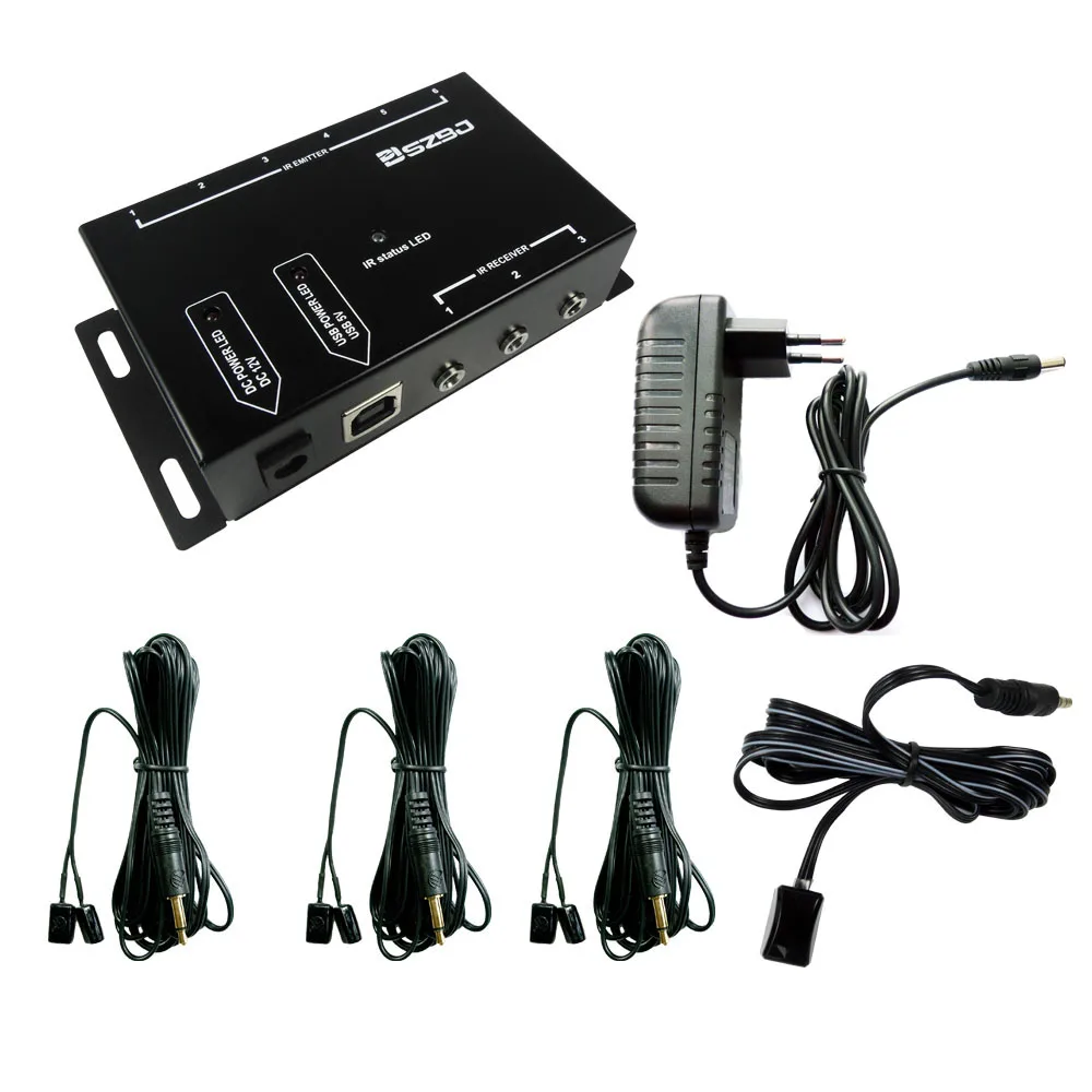 

SZBJ IR Repeater，IR Remote Control Extender，Infrared Repeater System BJ106