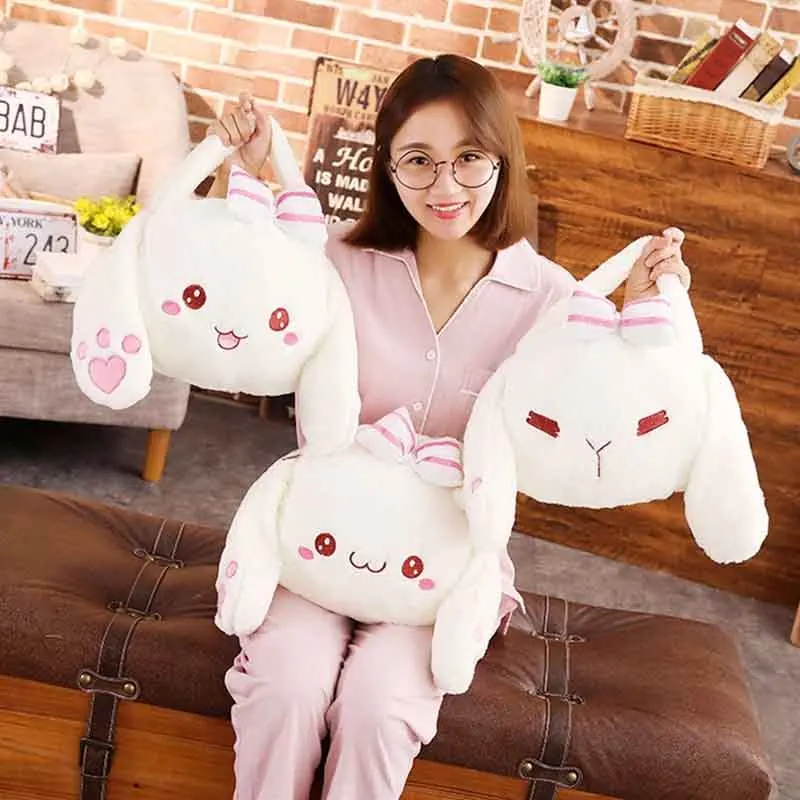 1 шт. 30x30 см Kawaii плюшевые рюкзаки с кроликом из мультфильма кукольные сумки ранец