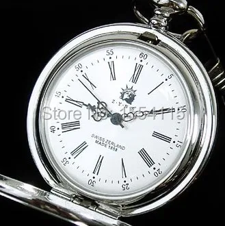 DHL Бесплатная доставка высокое качество Серебряный зазор скелетоны Механические