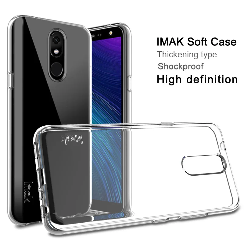 Для LG K40 чехол IMAK приталенный Чехол высокого качества TPU мягкий для задняя крышка 5