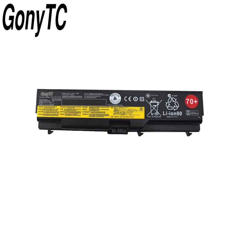 70+ Аккумулятор для ноутбука LENOVO ThinkPad T430 T430i T530 T530i L430 L530 W530 45n1000 E40 E420 SL410 SL510 T410 L520