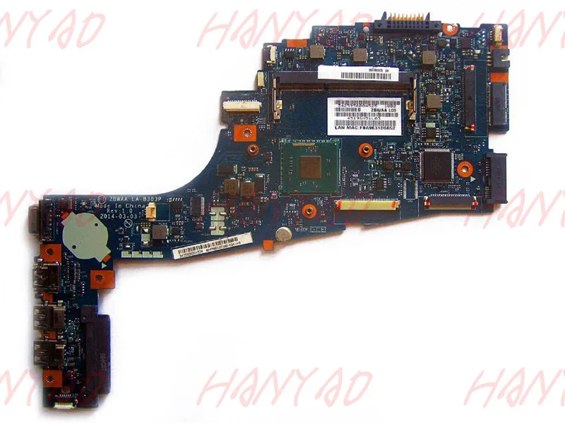 

LA-B303P материнская плата Toshiba C55 ddr3 K000891170 100% протестирована