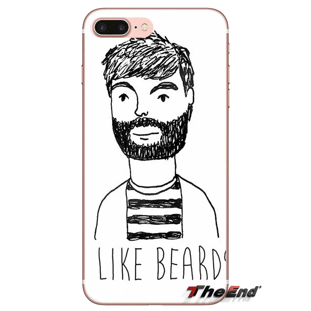 Cell Phone Case Cover For Samsung Galaxy J1 J2 J3 J4 J5 J6 J7 J8 Plus 2018 Prime 2015 2016 2017 Beard Season Mustache Art Poster |