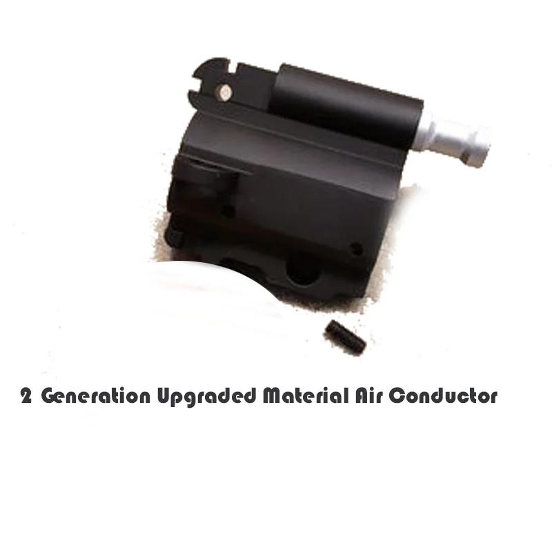 1pcs Спорт на открытом воздухе тактика LDT HK416 2,5 поколения обновлен материал Air Conduit внешний вид снижение VFCLY арматура для винтовки QD17 - Цвет: 1pcs