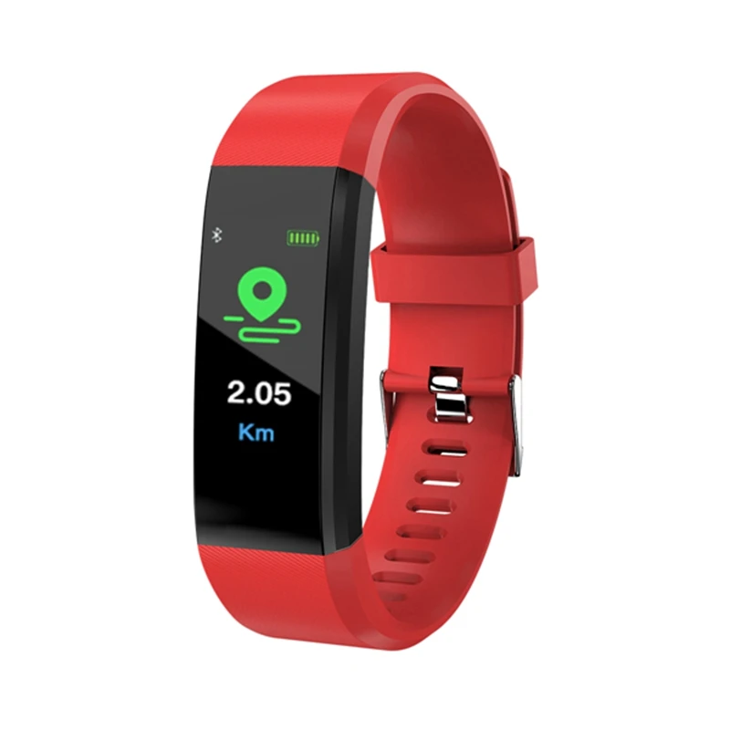 Bakeey ID115 плюс Smart Band приборы для измерения артериального давления сердечного ритма