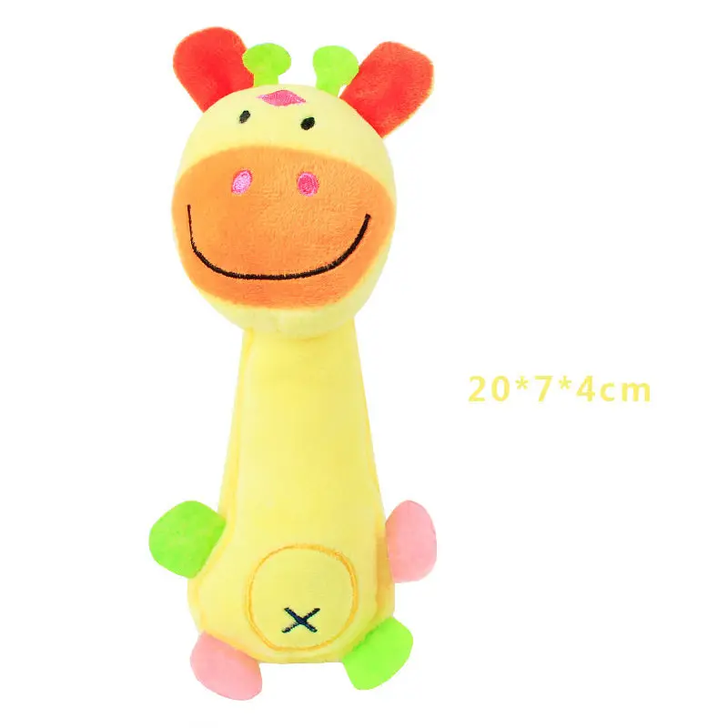 Милая игрушка для собак жевательная пищалка игрушки домашних животных плюшевая