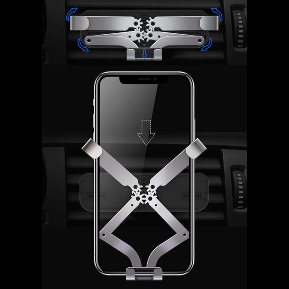 Гравитационный держатель для мобильного телефона универсальный автомобильный