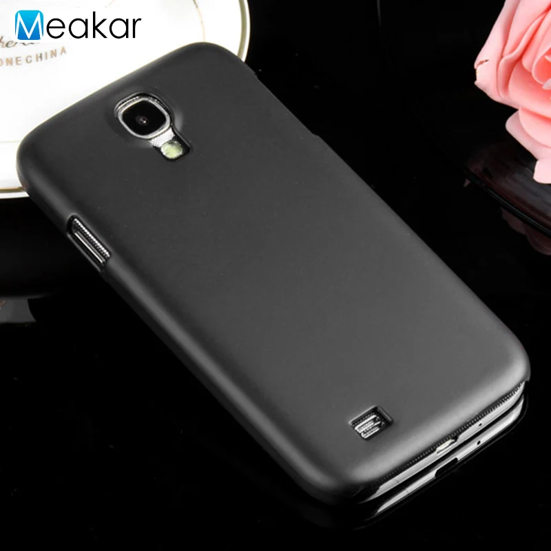 Coque 5.0For samsung Galaxy S4 чехол для samsung Galaxy S4 Gt I9500 I9505 I9506 GT-i9500 GT-i9505 чехол-лента на заднюю панель - Цвет: black
