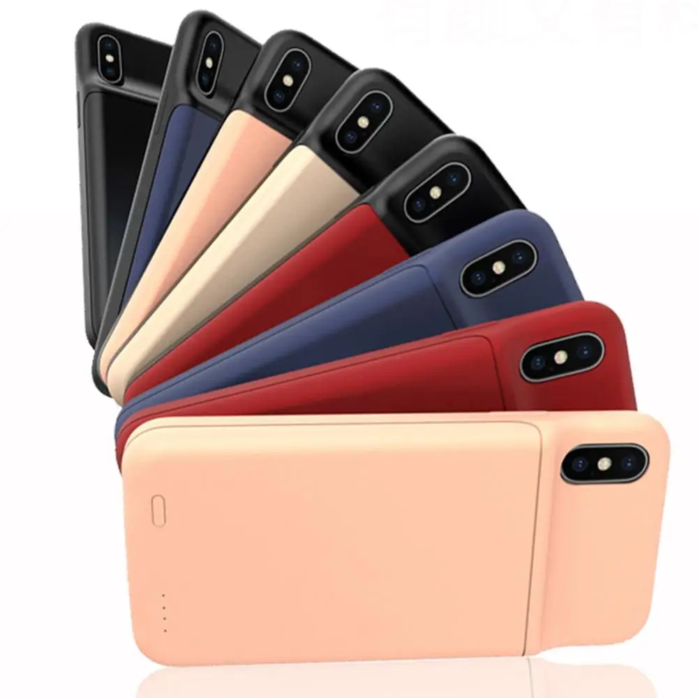3600 мАч для iphone X чехол батареи Смарт Беспроводная зарядка функция батарея