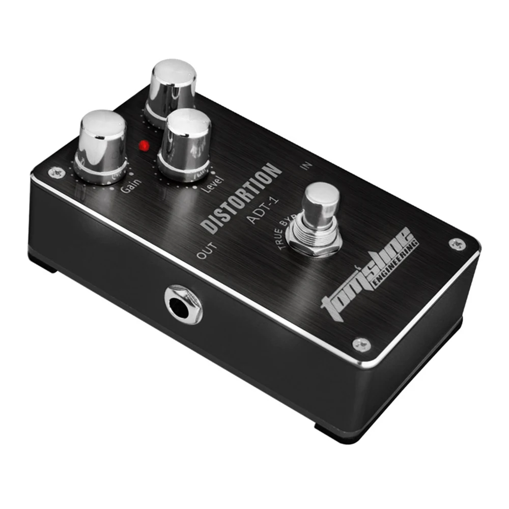 

ADT-1 Distortion Electric Guitar Pedal Aluminum Alloy Housing Guitar Effect Pedal True Bypass High Quality Guitar Parts