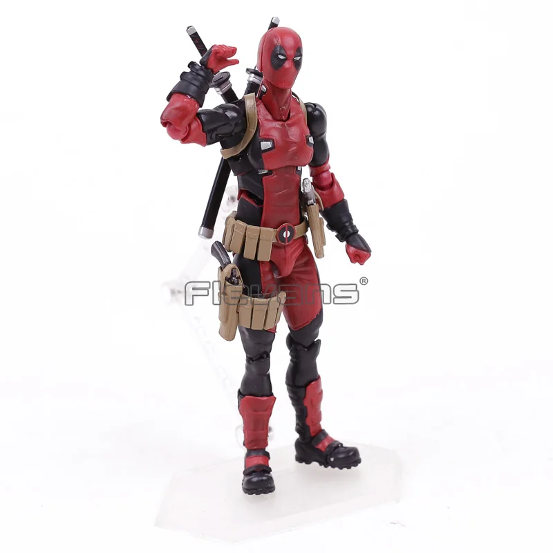 Figma EX 042 Дэдпул DX Ver. ПВХ экшн фигурка Коллекционная модель игрушка|Игровые фигурки