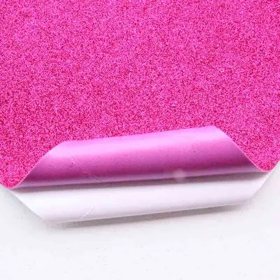 with glue A2/40 см* 60 см* 2 мм губчатая бумага сверкание блесток золото ручной работы foam paper Стикеры листов DIY украшения Xmas - Цвет: with glue