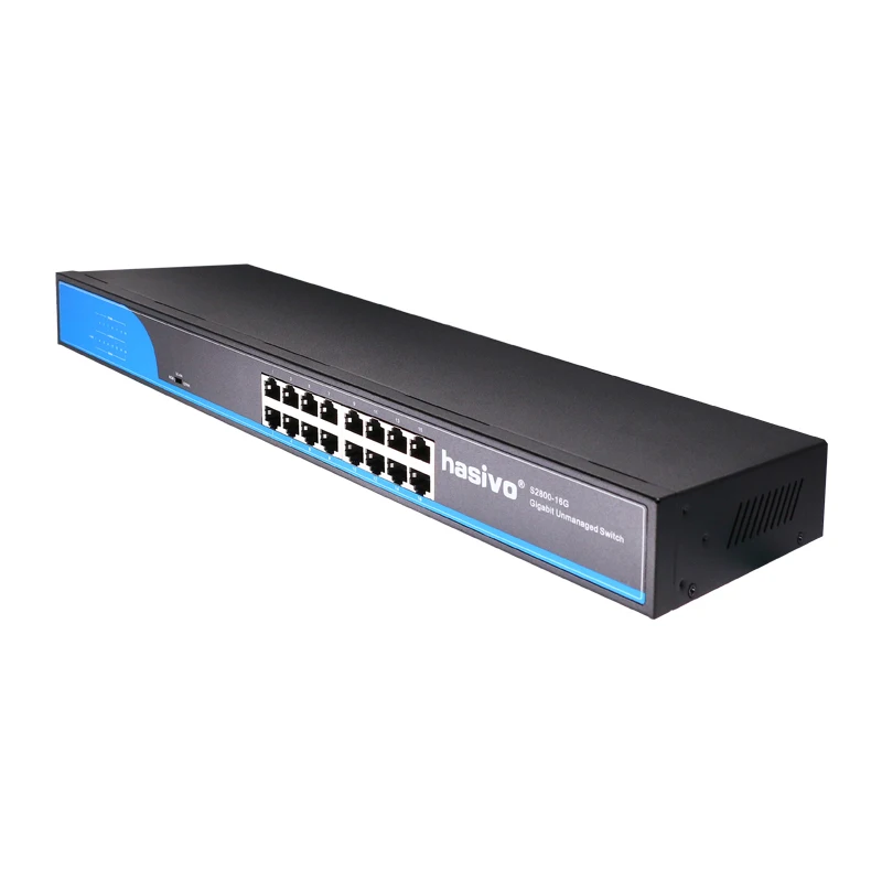16 портов RJ45 Gigabit Enthernet коммутатор lan ethernet|Сетевые коммутаторы| |