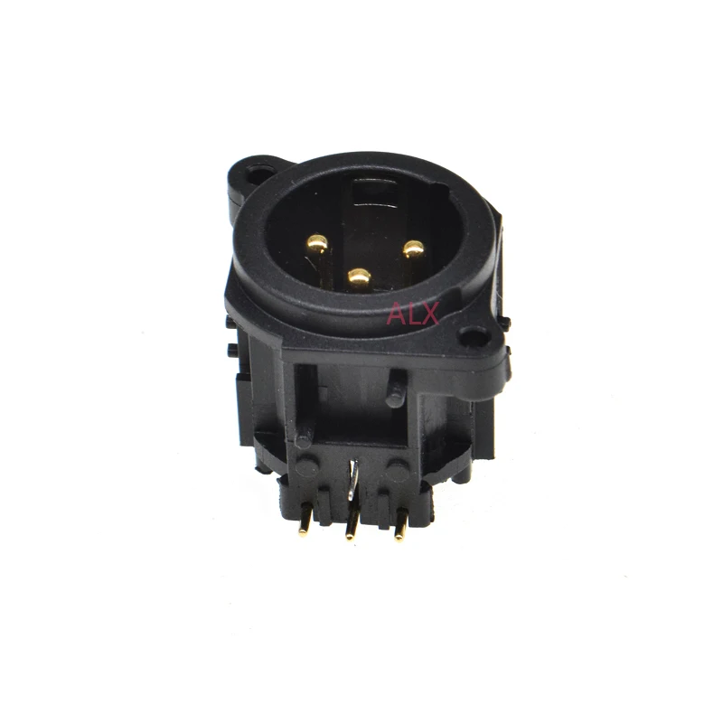 1 шт. 3pin XLR Canon Штекерный разъем Панельное крепление миксер микрофон аудио