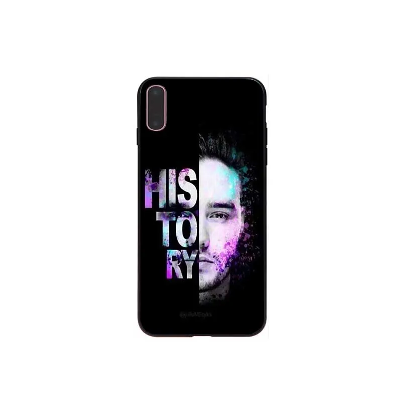 История One direction harry styles Хоран черный мягкий чехол для мобильного телефона Apple iPhone 7