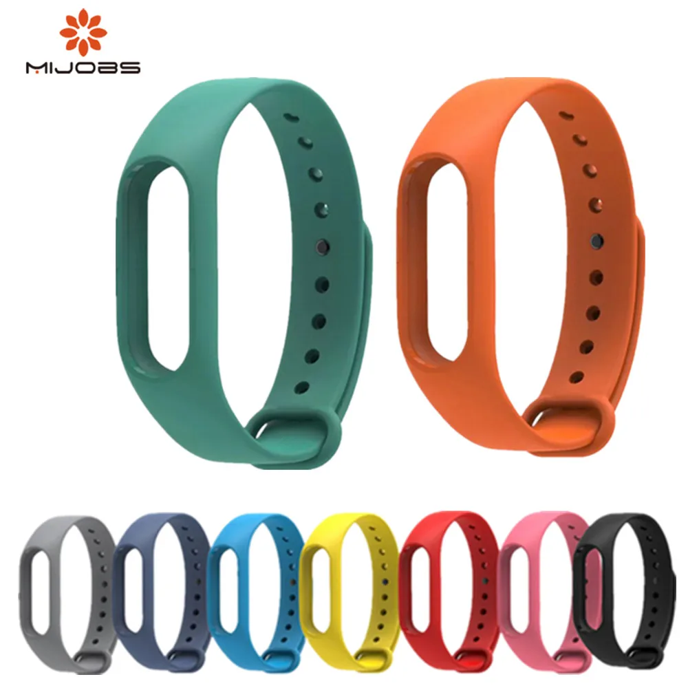 Mi jobs mi Band 2 ремешок браслет силиконовый ремешок браслет mi band смарт-браслет аксессуары ремешок для Xiao mi Band 2